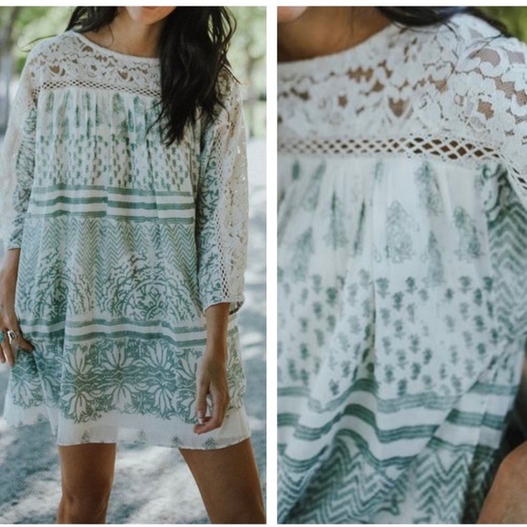NWOT Free People Sun Daze Mini Dress S - Picture 2 of 7